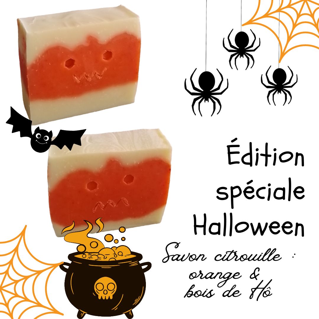 Lire la suite à propos de l’article Nouvelle édition spéciale : un savon citrouille pour Halloween