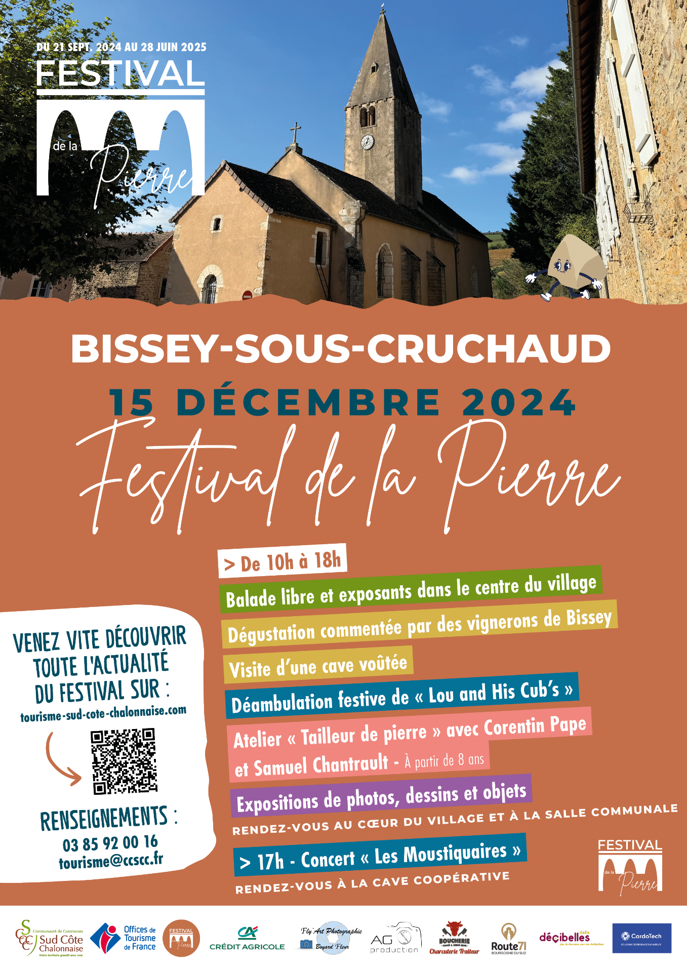 Lire la suite à propos de l’article Festival de la pierre à Bissey-sous-Cruchaud le 15 décembre 2024